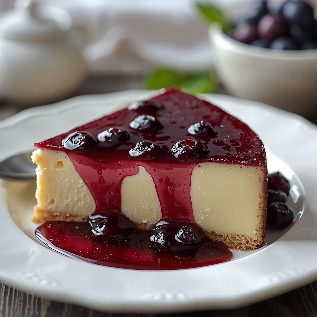 Blueberry and Cheese Nanny's Pavillon